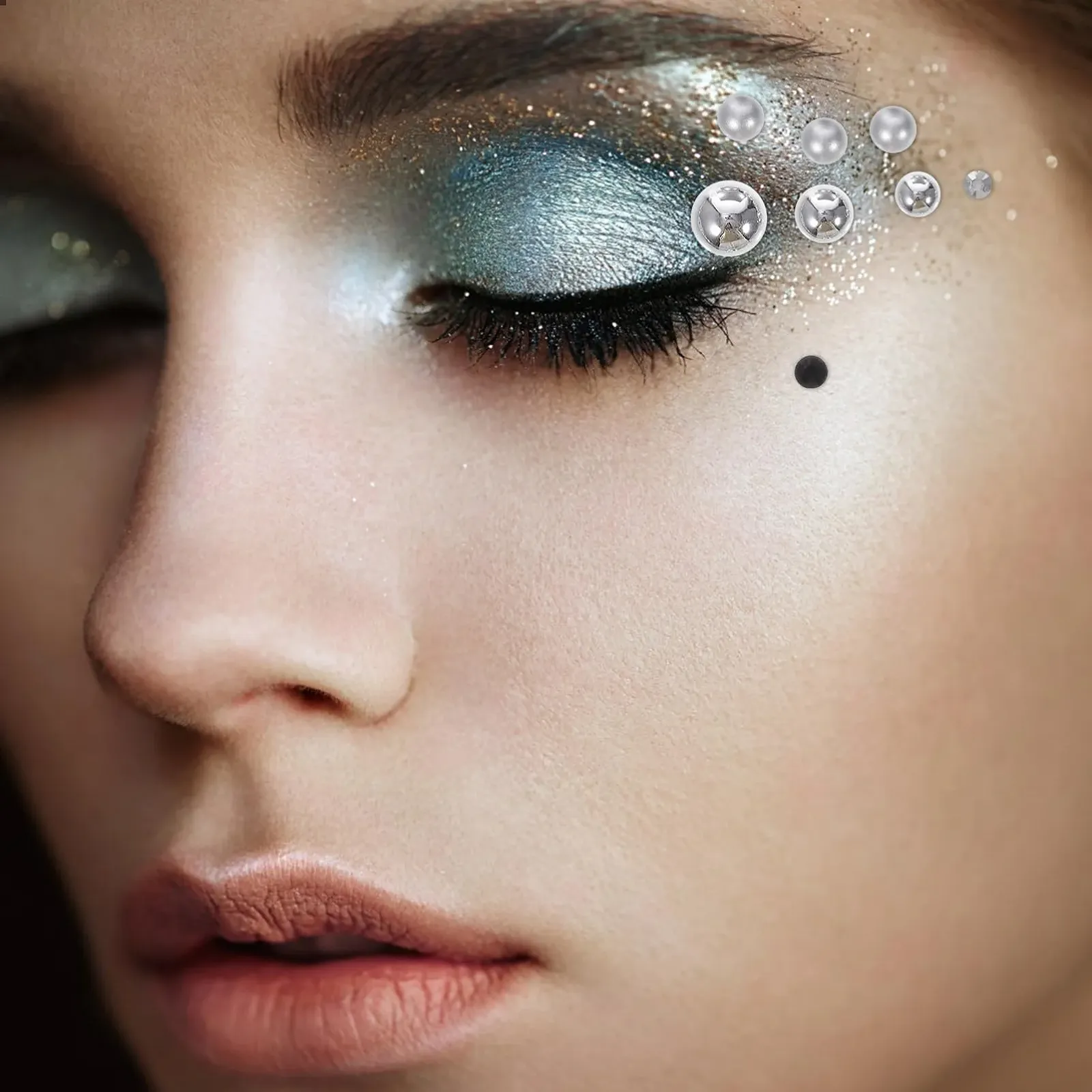 Украшения для ногтей Полукруглые имитация жемчуга из смолы ABOOFAN 3 шт., фото №6