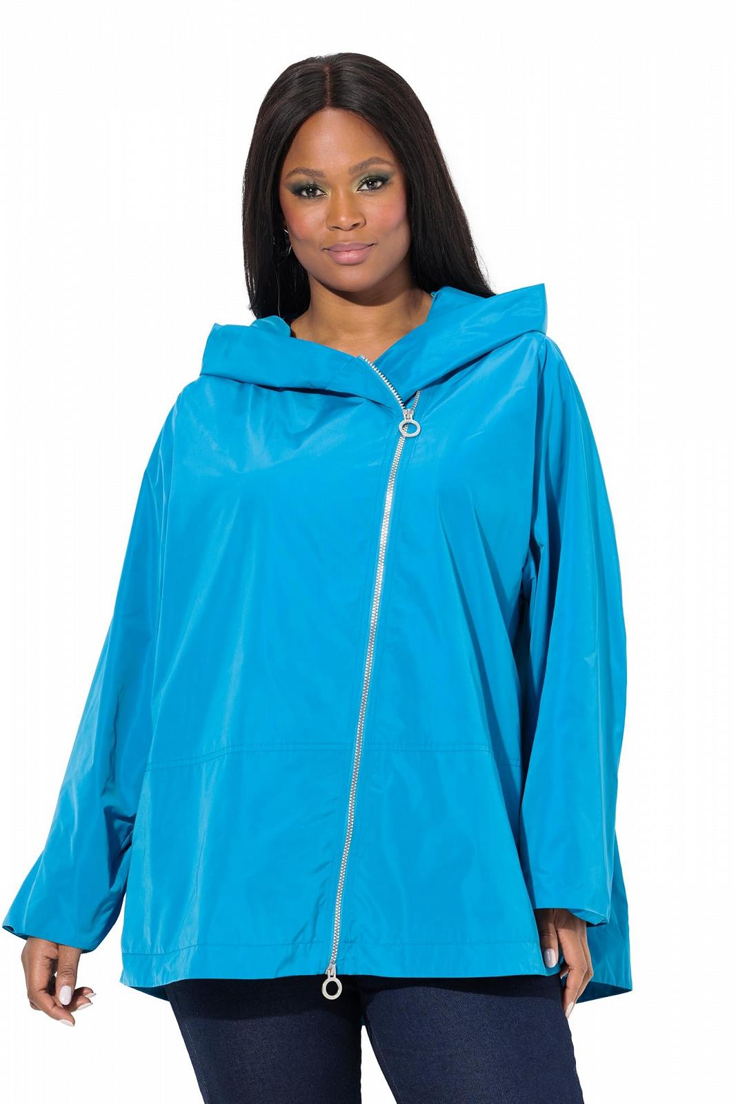 Жіноча Куртка Ulla Popken Plus Sizes Plus Size HYPRAR, A-силует, Капюшон, Сатинова Підкладка 838382, фото №1