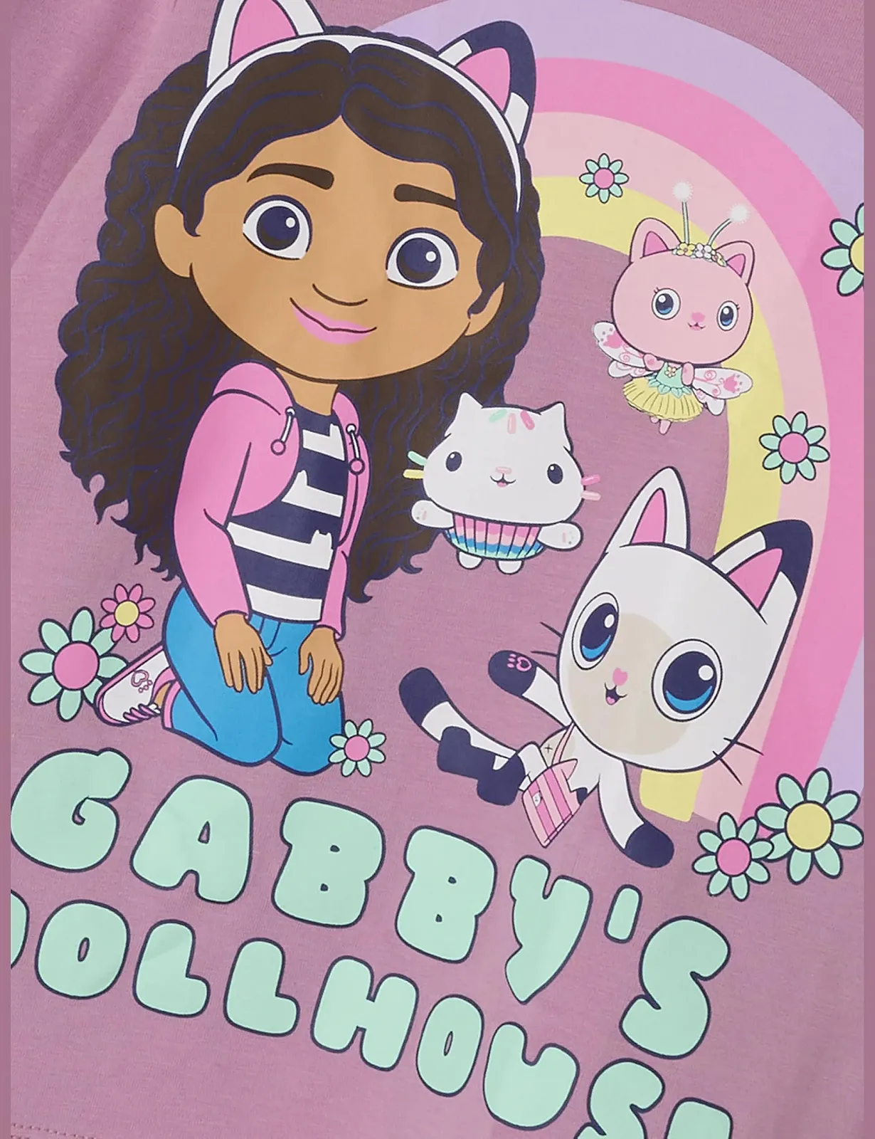 Комплект для сну NAME IT Nmfsaba Gabby Ls Nightset Noos Sky, з довгими рукавами, фото №3 Комплект для сну NAME IT Nmfsaba Gabby Ls Nightset Noos Sky, з довгими рукавами, фото №3