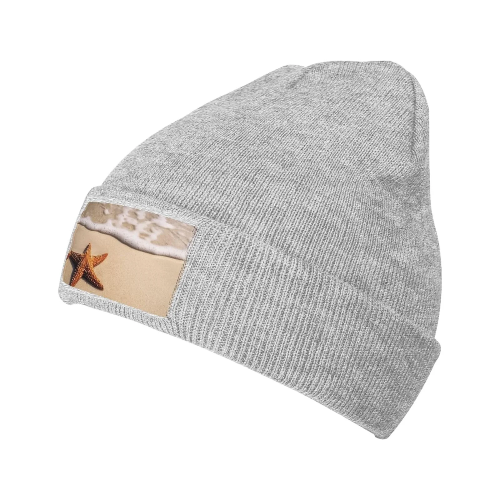 Шапка-біні Tropical Beach Starfish для чоловіків та жінок, зимова тепла в’язана, фото №1