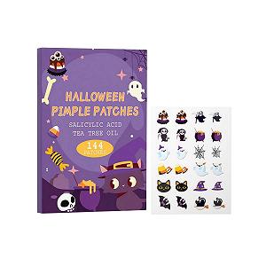 Купить Патчи от прыщей Autmor Halloween для лица, 144 шт - Фото 1 Патчи от прыщей Autmor Halloween для лица, 144 шт - Фото 1