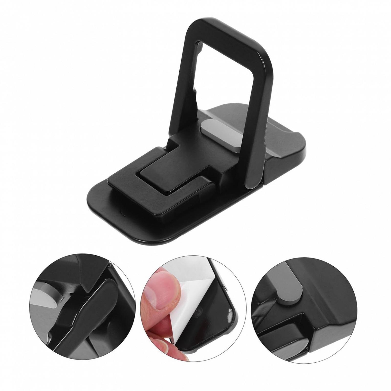 Подставка для ноутбука SEWACC Эргономичная складная портативная с невидимой клейкой задней частью, совместима с различными размерами ноутбуков, улучшенная осанка и охлаждение, фото №4