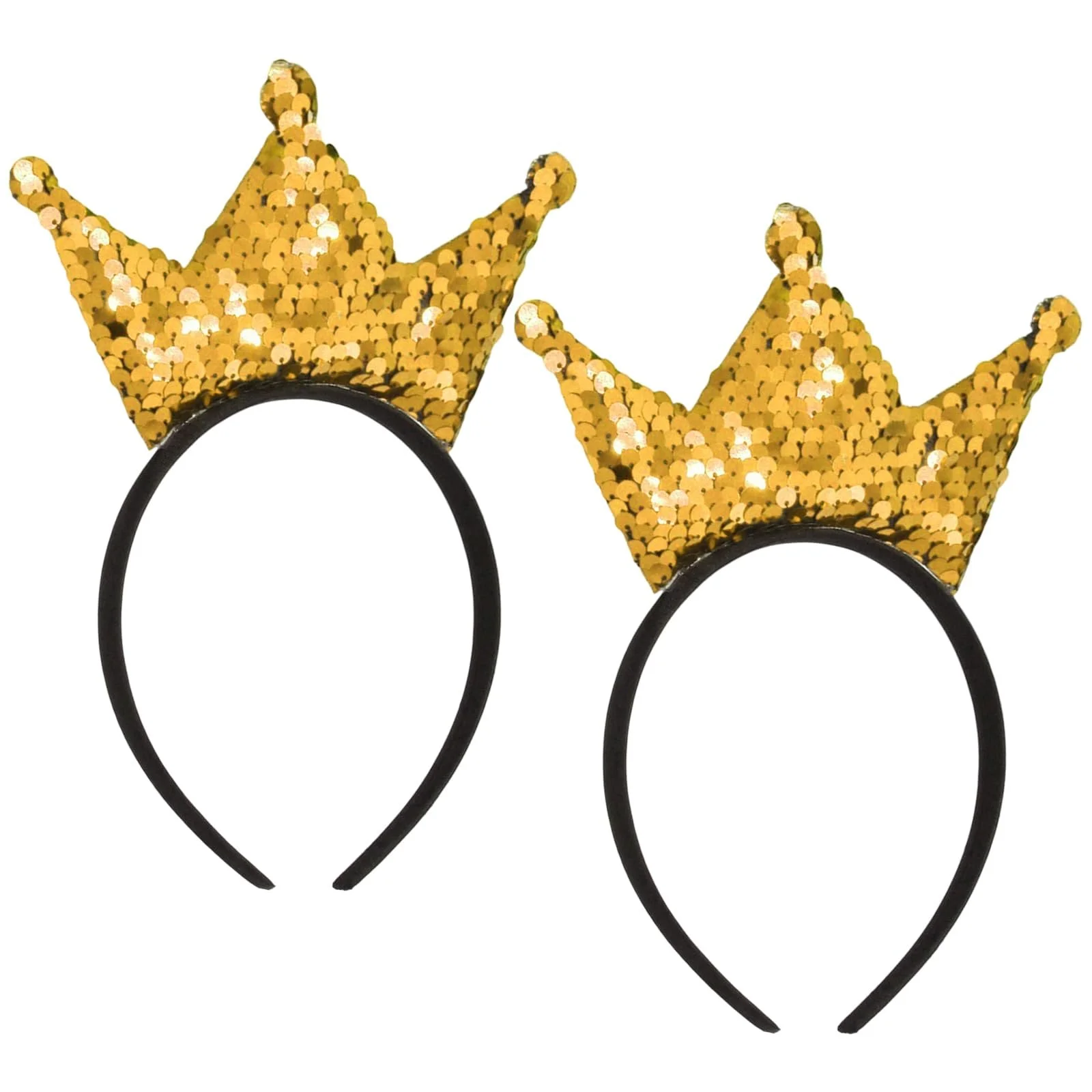 Набор из 2 Блестящих Обручей-Корон для Девушек, фото №1 Набор из 2 Блестящих Обручей-Корон для Девушек, фото №1