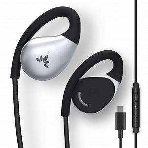 Кабель Avantree Resolve-C USB-C Открытые наушники и микрофон с пультом управления (для средних ушей) с ободными дужками, Совместимы с Samsung и другими смартфонами Type-C - Фото 1