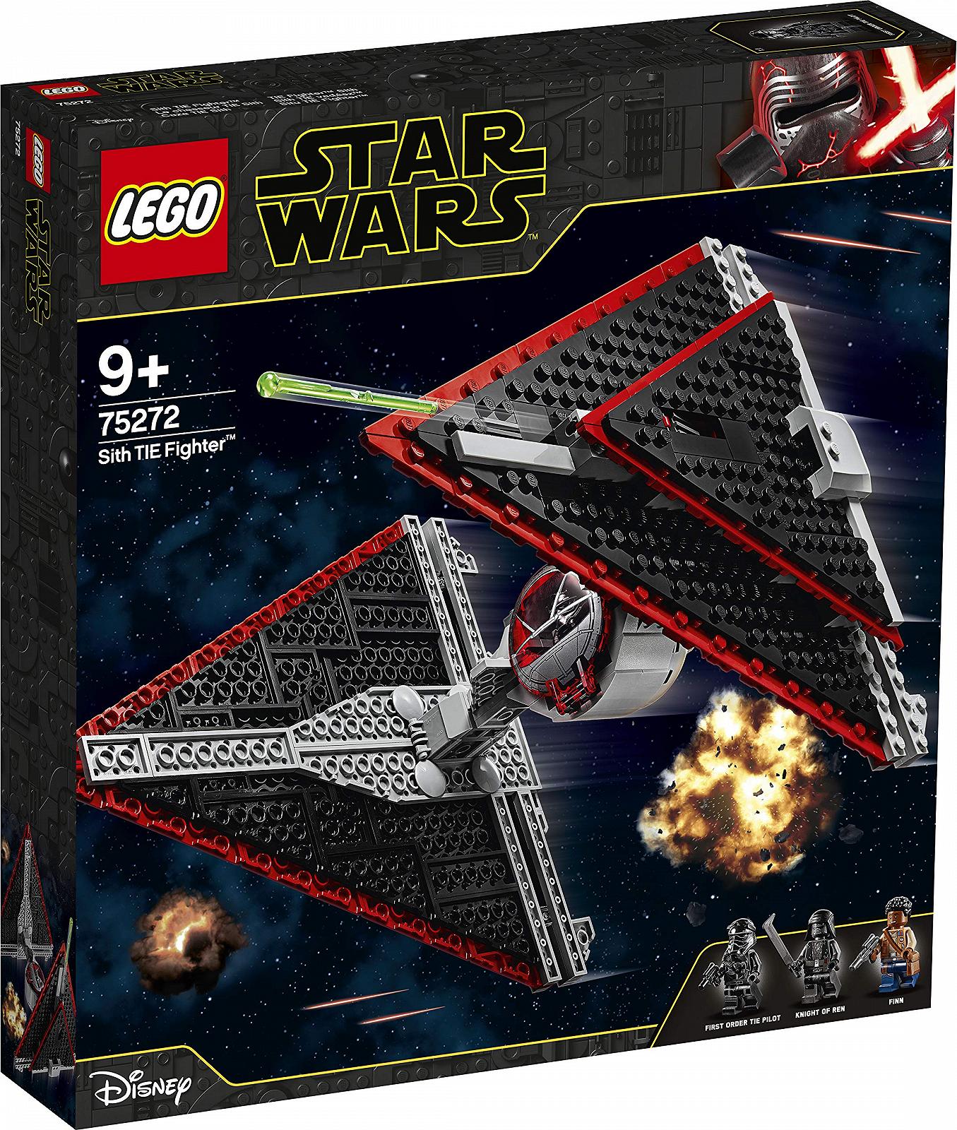 Конструктор LEGO 75272 Star Wars Sith Tie Fighter, фото №2
