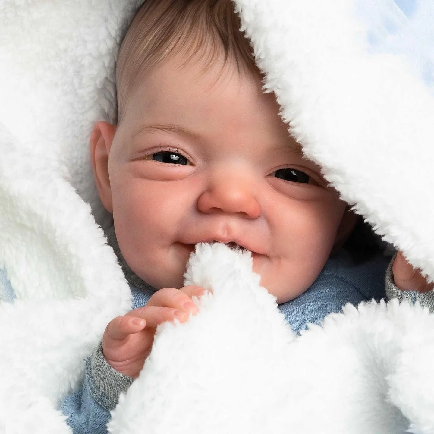 Реборн Кукла Zero pam Мальчик, Реалистичный Силиконовый, 48 см, Как Настоящий Ребенок, фото №4 Реборн Кукла Zero pam Мальчик, Реалистичный Силиконовый, 48 см, Как Настоящий Ребенок, фото №4