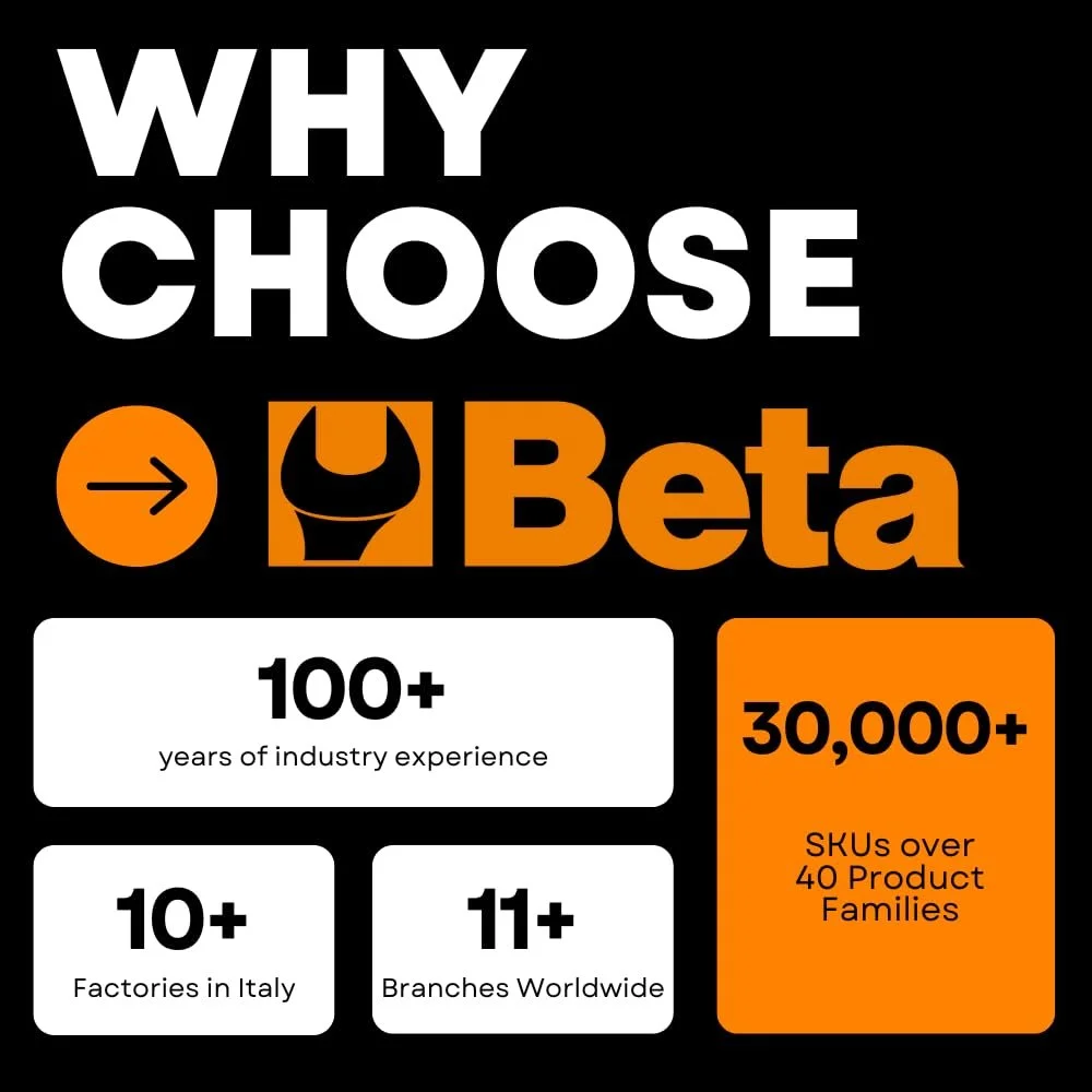 Клещи Beta для хомутов OETIKER® с низким профилем 53 мм, черно-оранжевые, фото №4