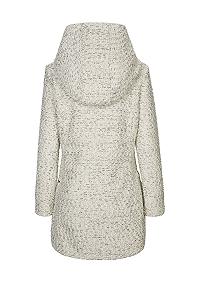 Жіноча парка в'язаного стилю G.I.G.A. DX Roshana з капюшоном synthetic.ua - Фото 1