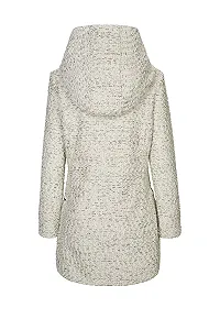 Женская парка вязаного стиля G.I.G.A. DX Roshana с капюшоном synthetic.ua - Фото 1