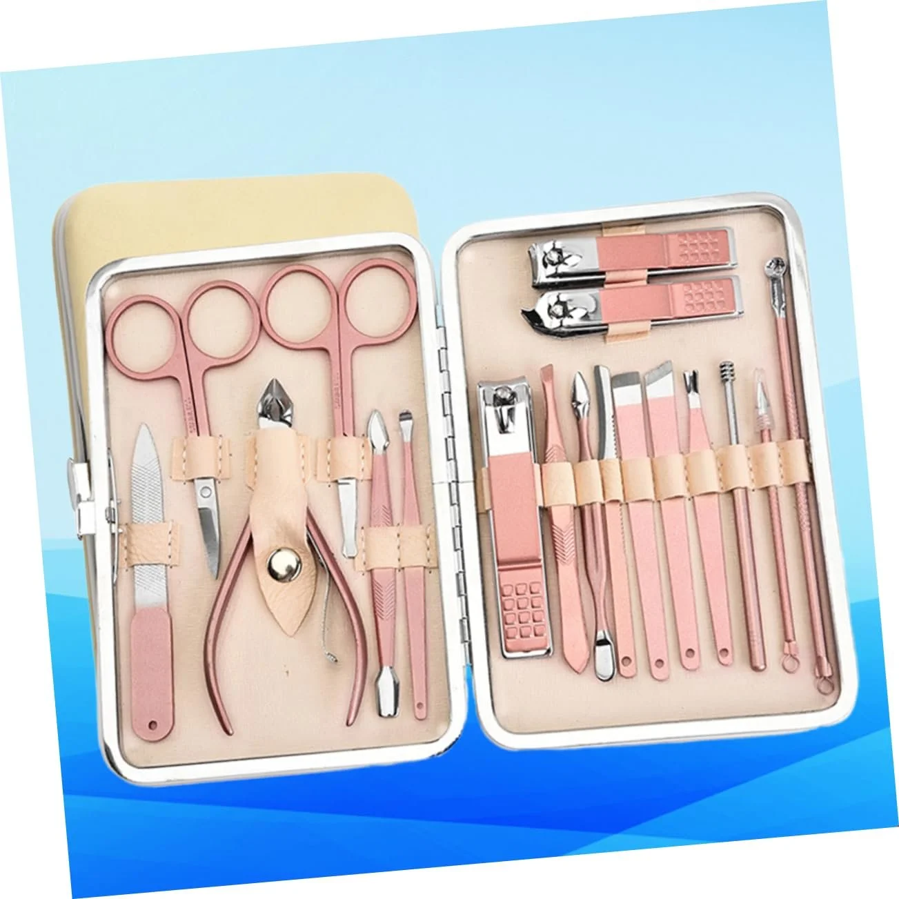 Набір для нігтів WRITWAA 18 штук, рожевий, фото №6