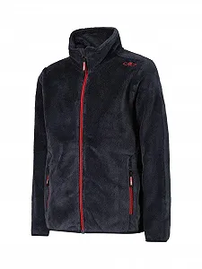 Флісова куртка CMP HighLoft Сірий Антрацит-Ferrari з еластичними манжетами та практичними кишенями - Фото 1