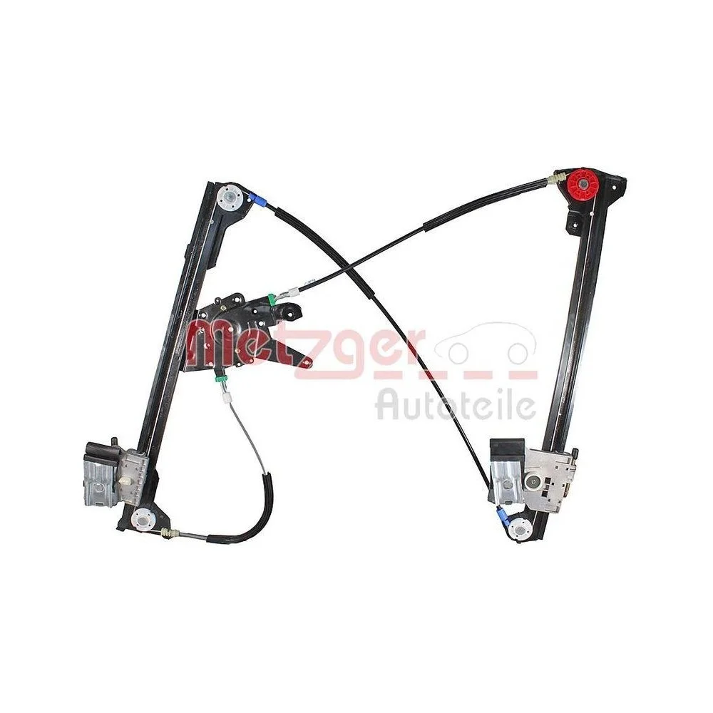 Склопідйомник METZGER 2160779 для VW передній лівий, фото №1