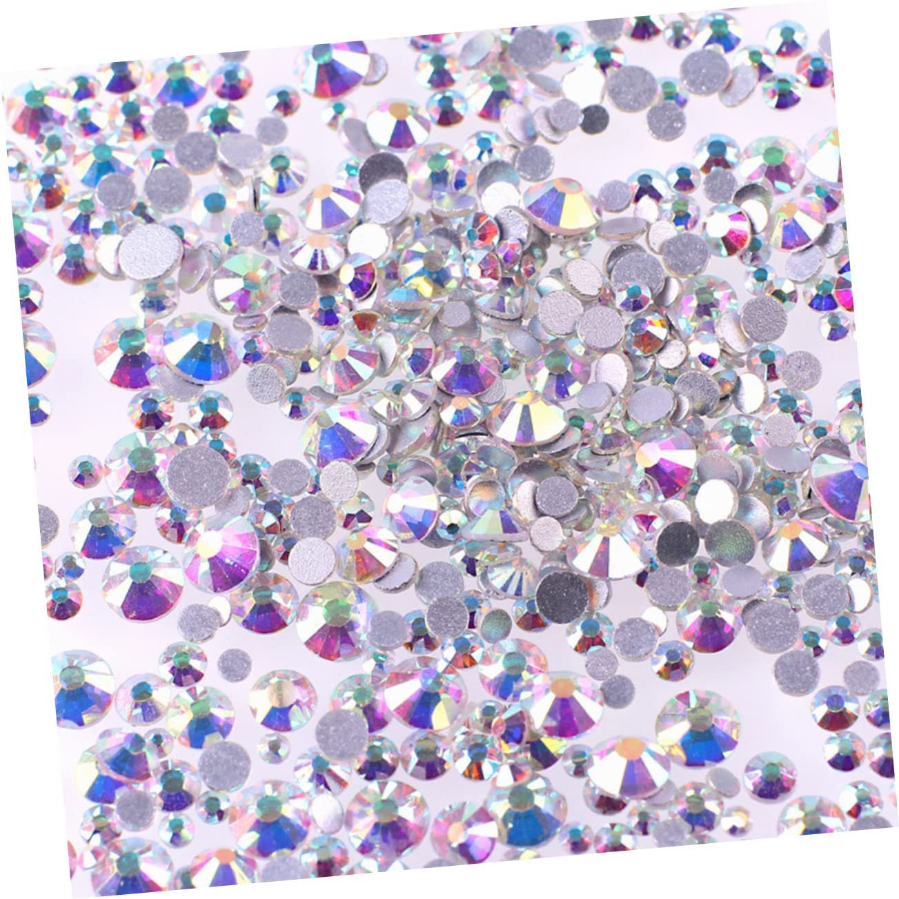 Стрази Круглі Healeved Crystal для дизайну нігтів 1440 шт 2 4 мм, фото №3