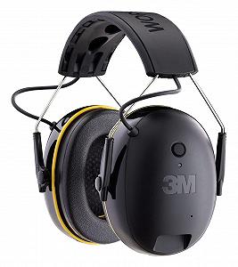 Противошумные наушники 3M WorkTunes Connect 90543 / Bluetooth / До 30 часов работы от кейса / Черные - Фото 1