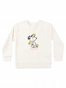 Свитшот The Peanuts Snoopy Baby для девочки United Labels - джемпер, детская одежда, топ, длинный рукав, белый - Фото 1