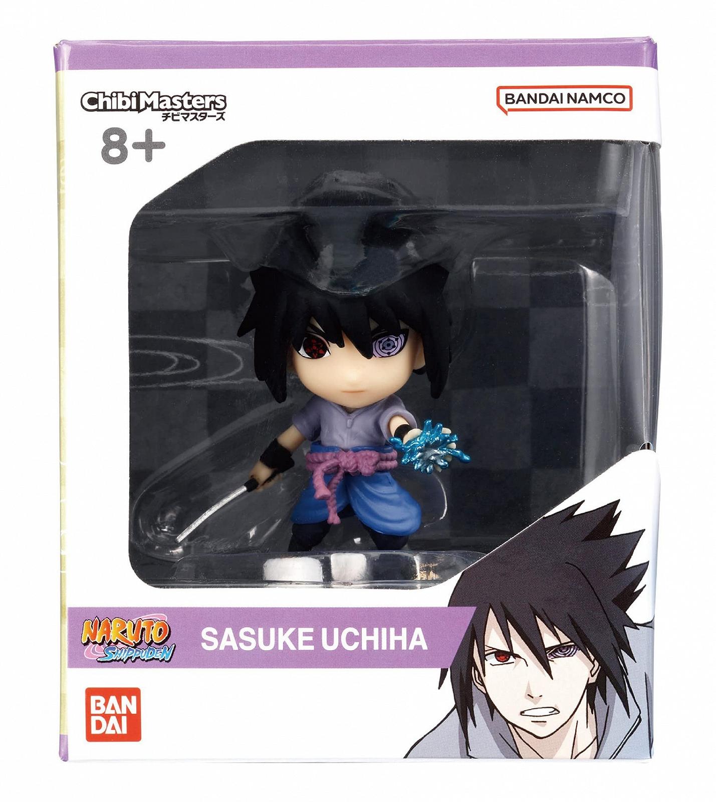 Фігурка BANDAI Chibi Masters Naruto Shippuden Sasuke Uchiha 8 см, фото №3
