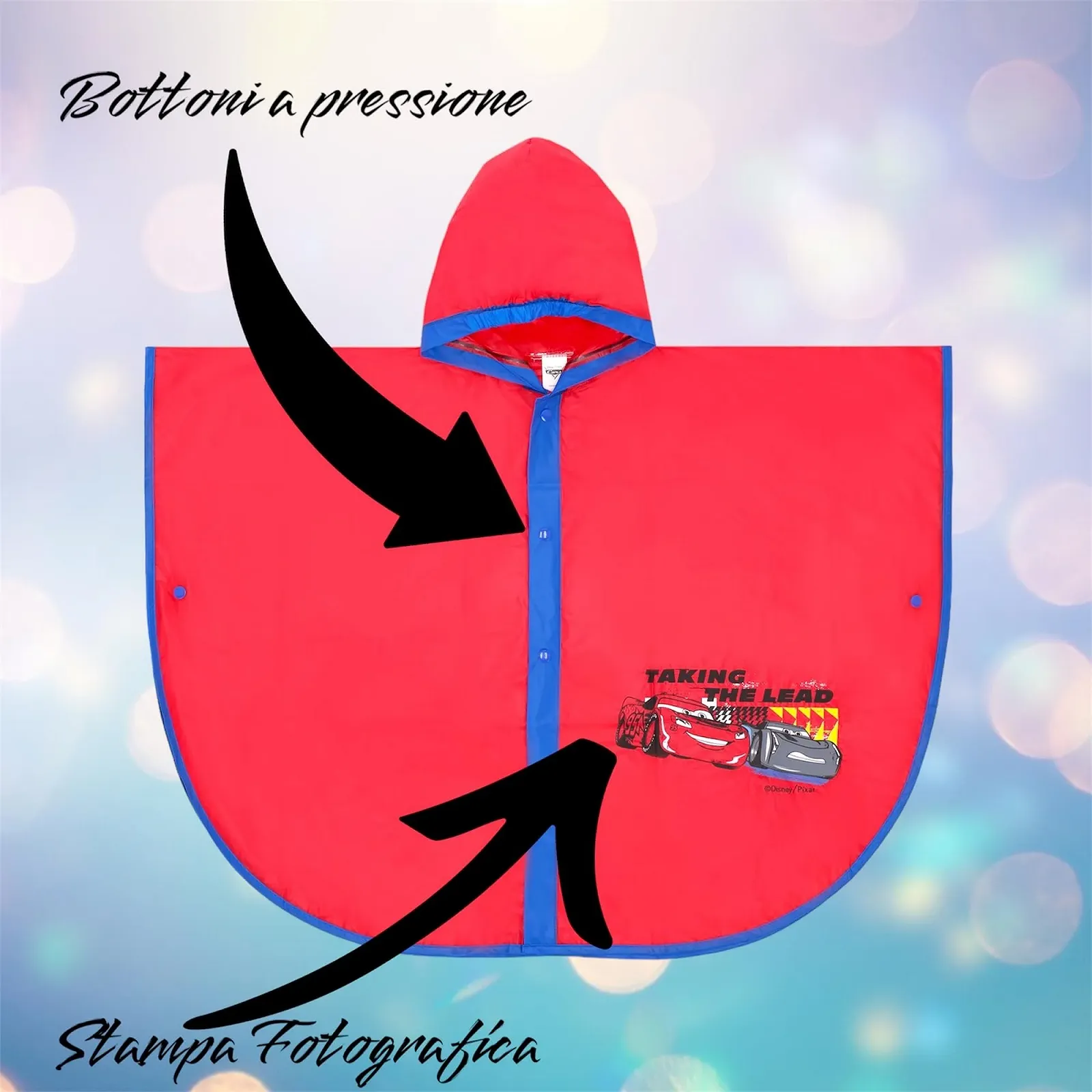 Непромокальний дощовий плащ Ellepi Cars, фото №2