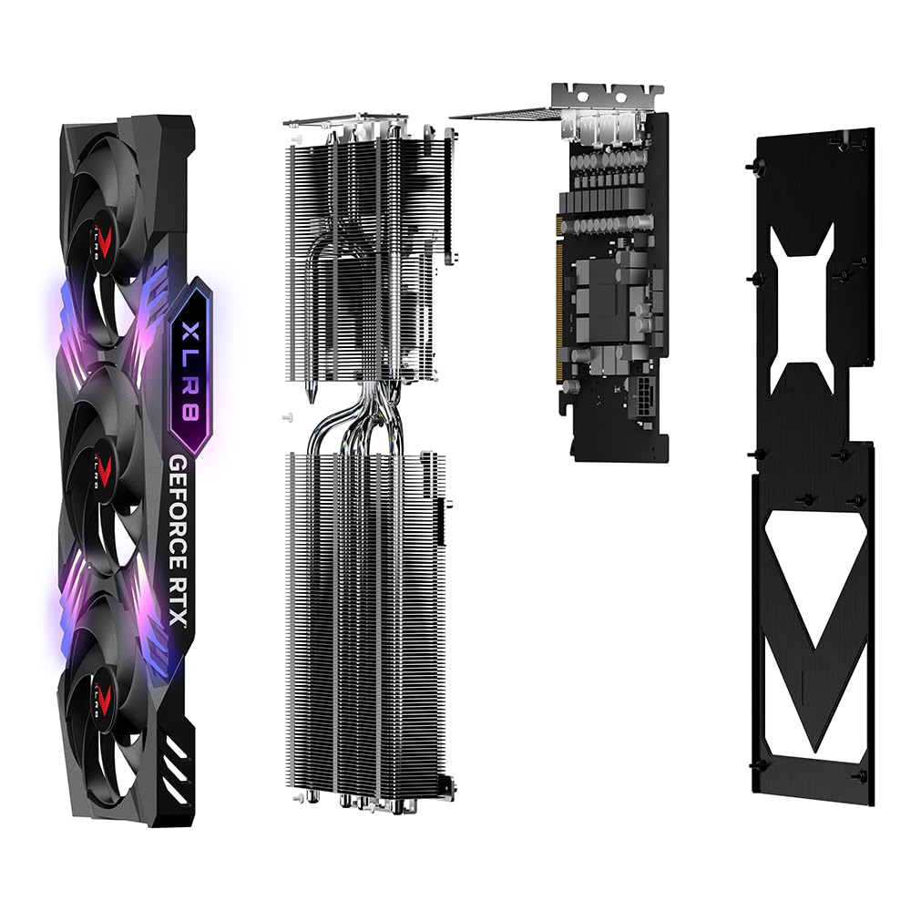 PNY GeForce RTX 4070 Ti SUPER 16GB XLR8 Gaming Verto Epic-X RGB Overclocked Triple Fan DLSS 3, фото №7 PNY GeForce RTX 4070 Ti SUPER 16GB XLR8 Gaming Verto Epic-X RGB Overclocked Triple Fan DLSS 3, фото №7