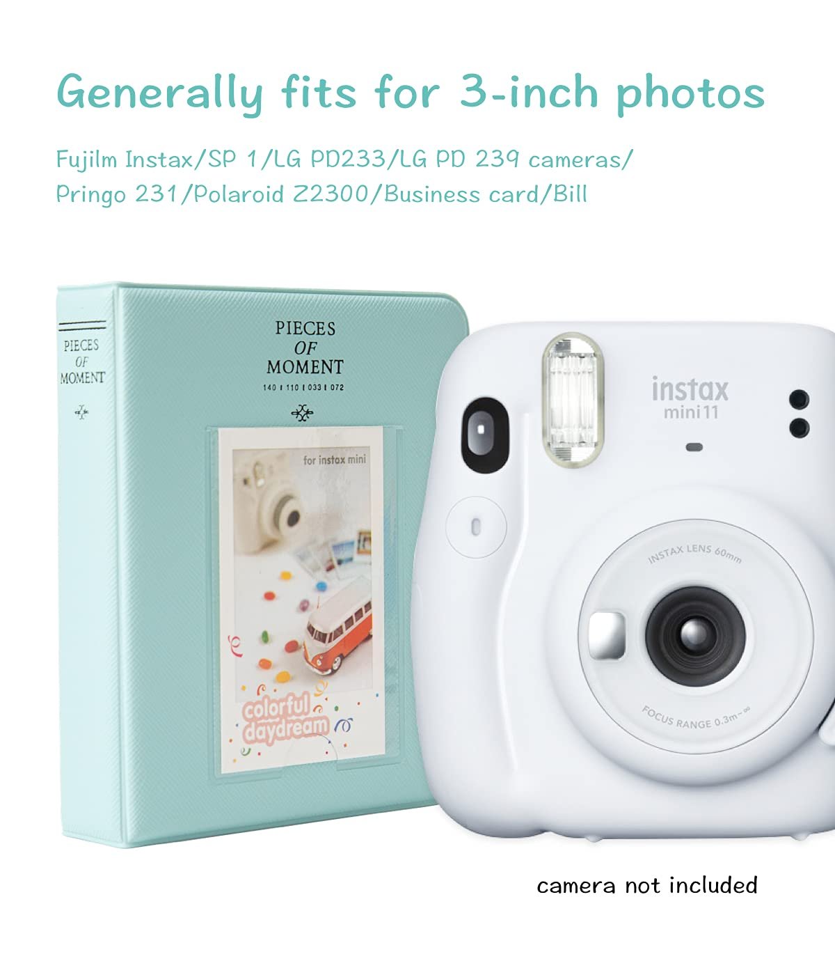 Фотоальбом Goodsnetic 64 Pockets Pink and Light Blue 2 шт., фото №3