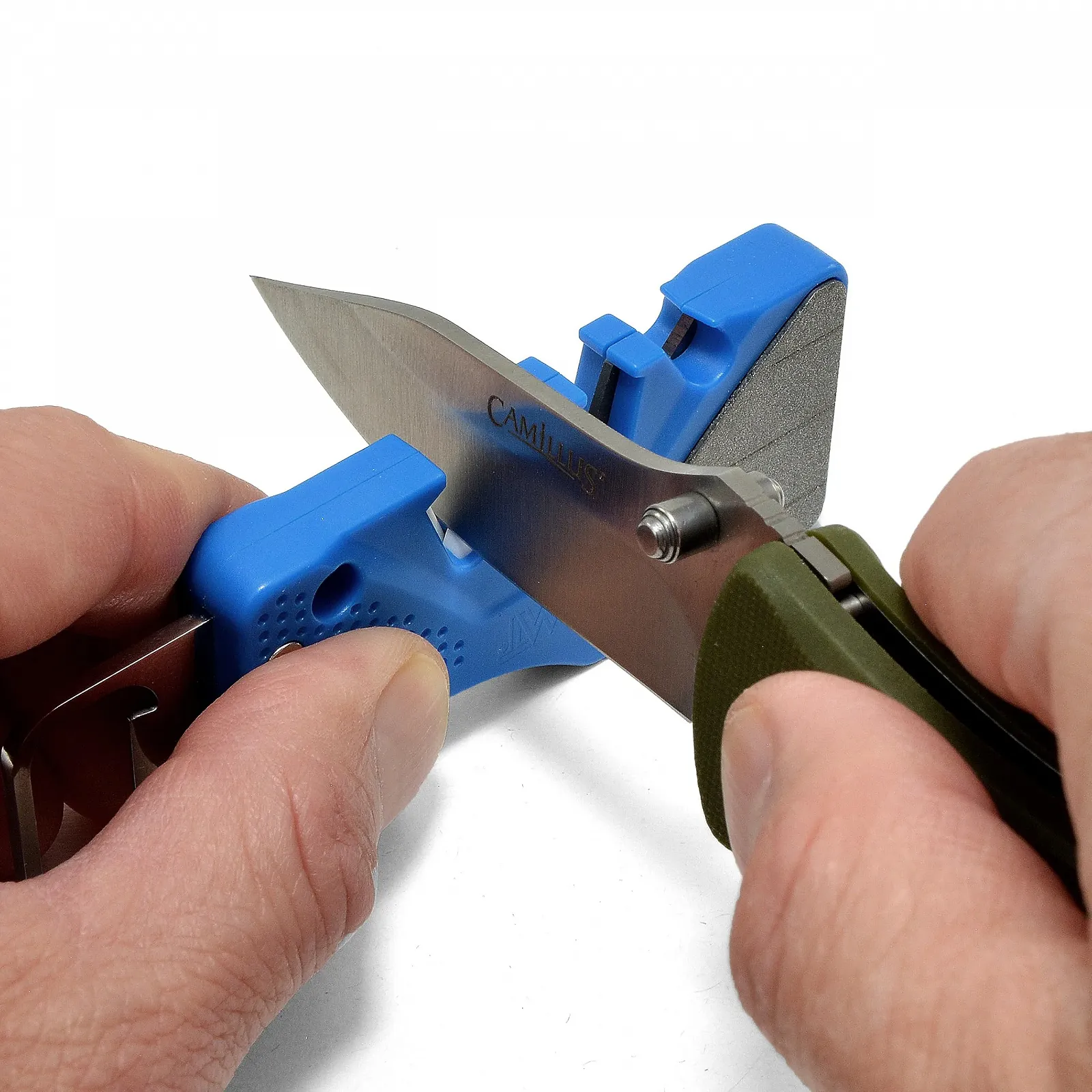 Точилка для ножей DMT PocketSharp Plus мультитул алмазная с открывалкой, фото №6