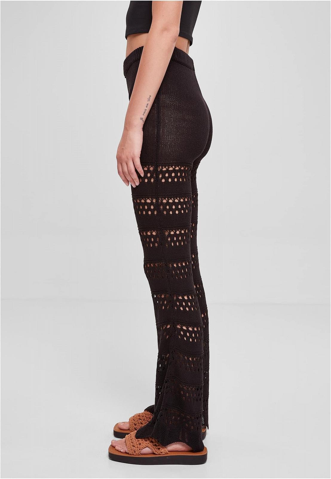 Леггинсы Urban Classics Ladies Flared Crochet KnitДля женщин, фото №9