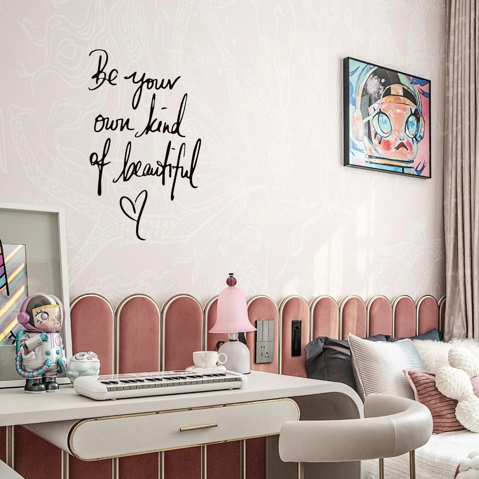 Наклейки на стіну Motivational Sayings Quotes Black 2 шт., фото №5