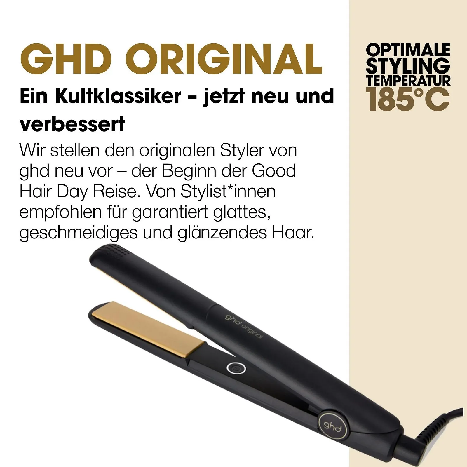 Выпрямитель ghd original 24мм пластины для гладких и мягких волос, фото №2