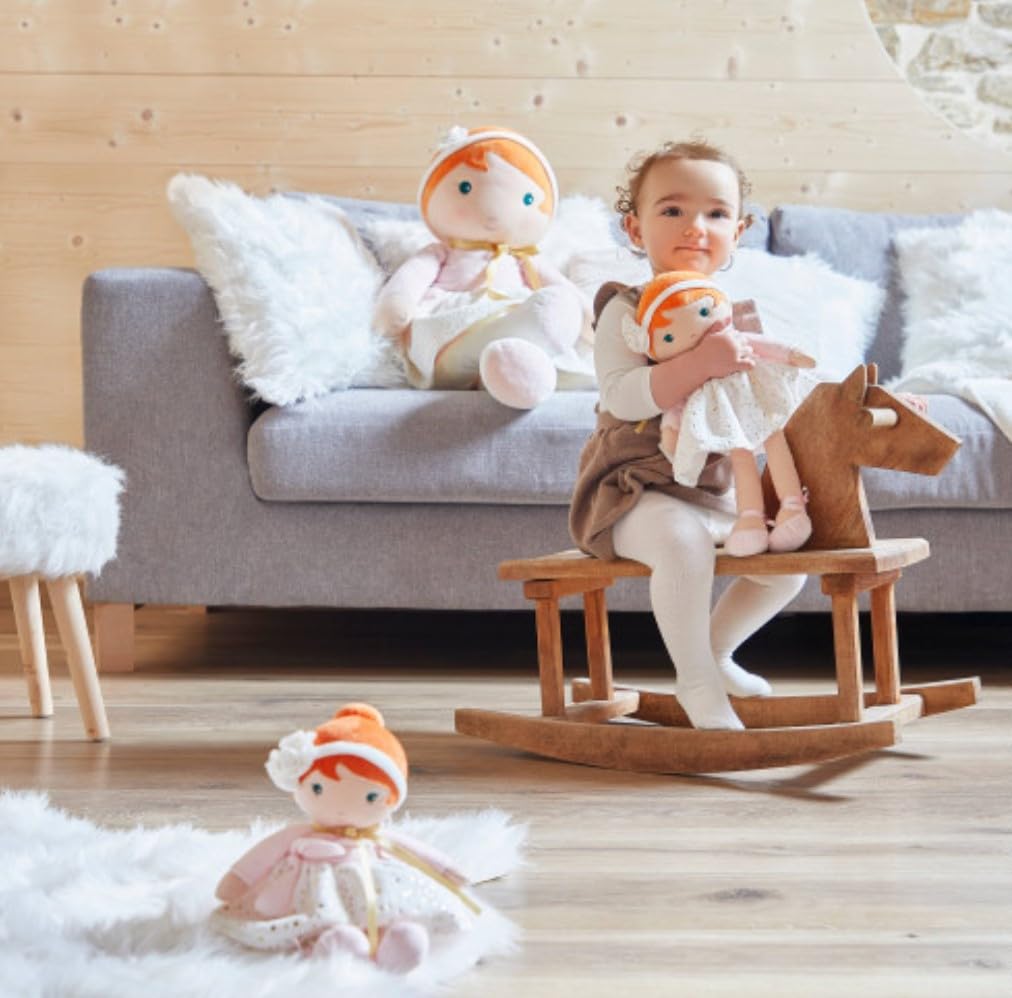 Мягкая кукла KALOO Tendresse Валентина Моя Первая Плюшевая Кукла Средняя 25 см, фото №5