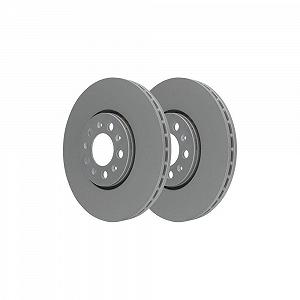 Гальмівний диск ATE 24.0125-0113.1 для SEAT SKODA VAG передня вісь synthetic.ua - Фото 1