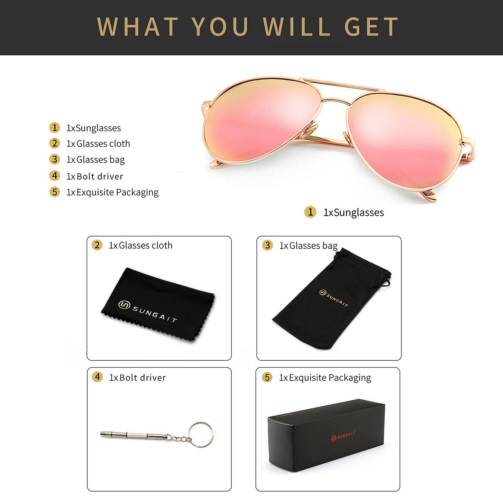 Сонцезахисні окуляри Sungait Поляризовані Unisex UV400, фото №8