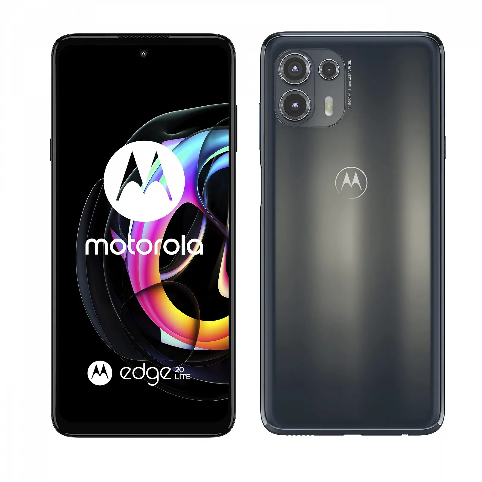 Смартфон Motorola Edge 20 Lite 5G 6GB/128GB Dual SIM Graphite Grey (Electric Graphite), фото №1