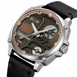 Годинник Skmei 2289SIBK Silver-Black synthetic.ua - Фото 1