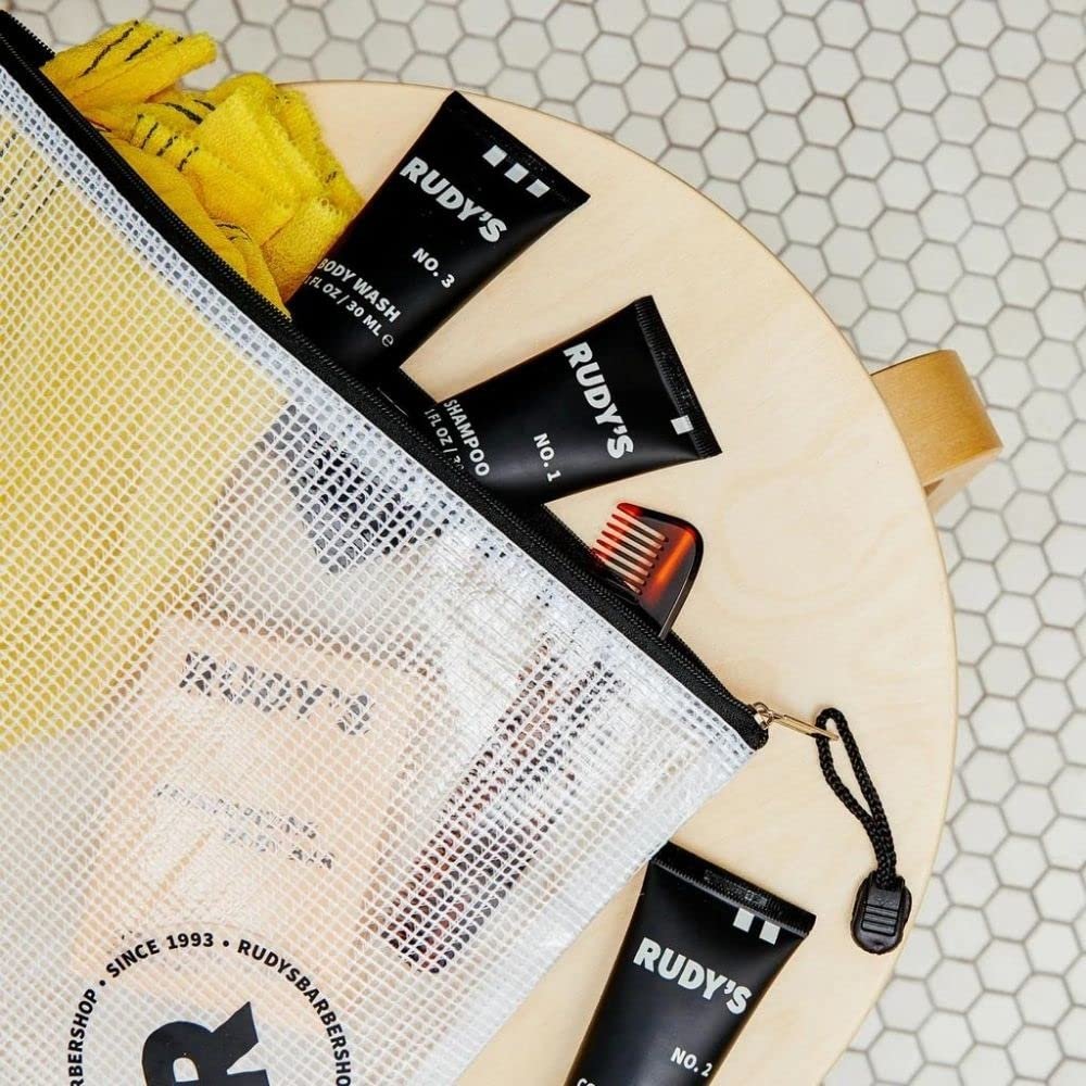 Гель для душу Rudy's Barbershop No.3 відлущувальний 30 мл, фото №3 Гель для душу Rudy's Barbershop No.3 відлущувальний 30 мл, фото №3