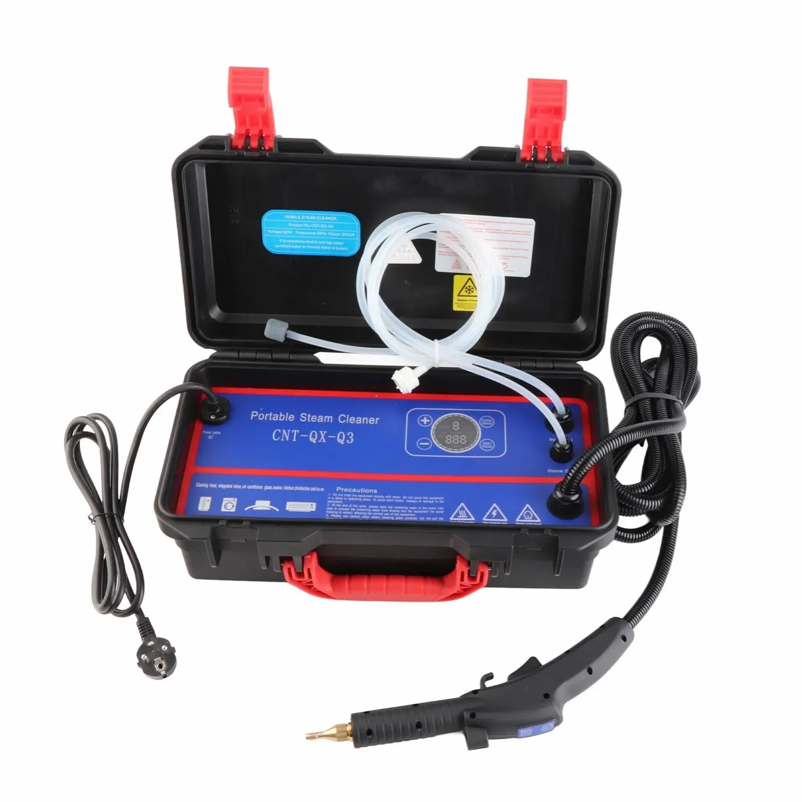 Пароочисник високого тиску 3500W EU Plug 220V, фото №1