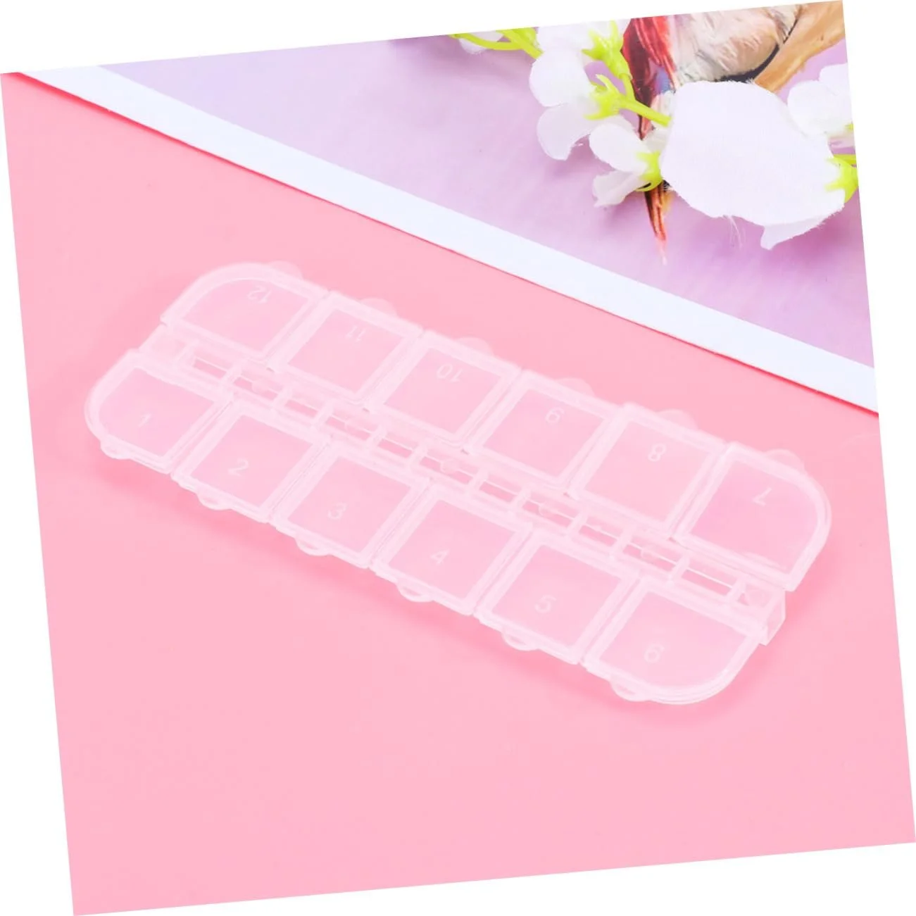 Блискітки Mikinona 8 коробок Аксесуари для нігтів Самоцвіти та стрази Матеріал для нігтів Набір для професійного манікюру Набір заклепок Кришталь, фото №3