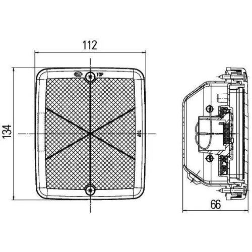 Ліхтар заднього ходу HELLA 2ZR 013 236-311 задній, фото №3 Ліхтар заднього ходу HELLA 2ZR 013 236-311 задній, фото №3