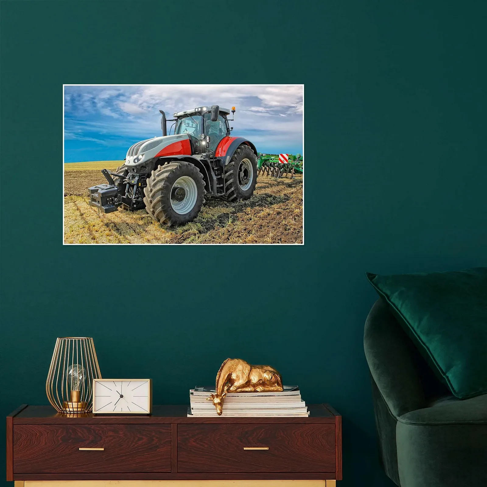 Постер Peter Roder Tractor 02 60 x 40 см Глянцевый, фото №6