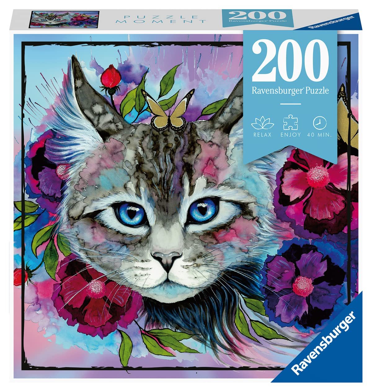 Пазл Ravensburger Puzzle Moment Cateye 12960 200 элементов, фото №1