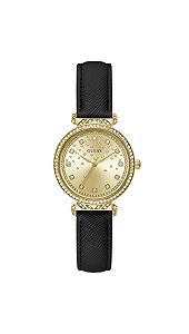 Часы женские Guess, аналоговые, кварцевые GW0764L2, цвета шампанского, размер Unit, браслет - Фото 1
