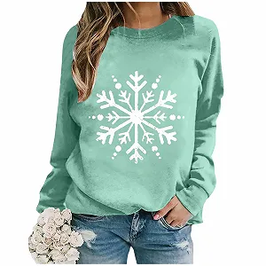 Пуловер Женский Осенний Элегантный Зимний С длинными рукавами Свитшоты Без капюшона Модный Теплый Свитшот Свитер Топы Женский Зимний Пуловер для девушек-подростков - Фото 1