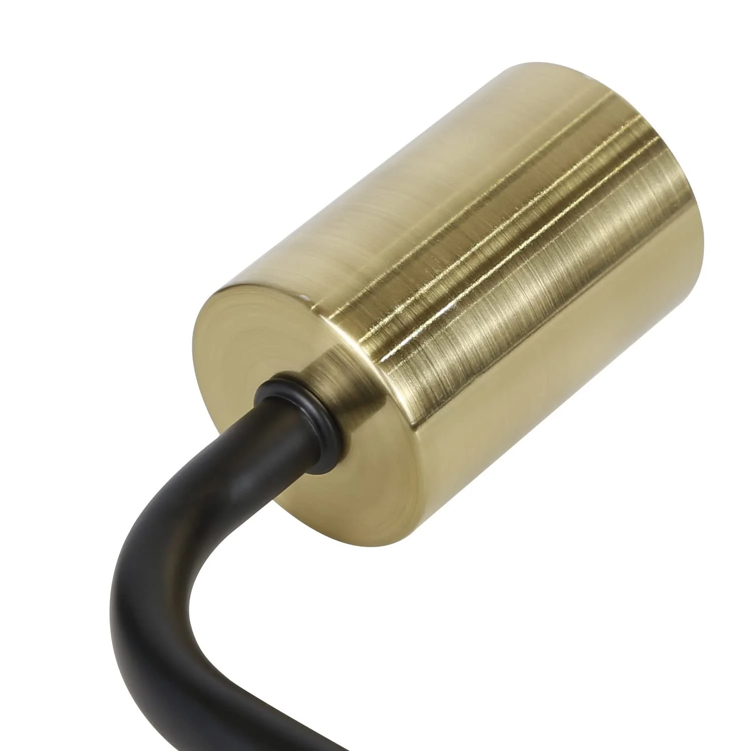 Настільна лампа Vintage Industrial E27 Чорний Золотий, фото №7