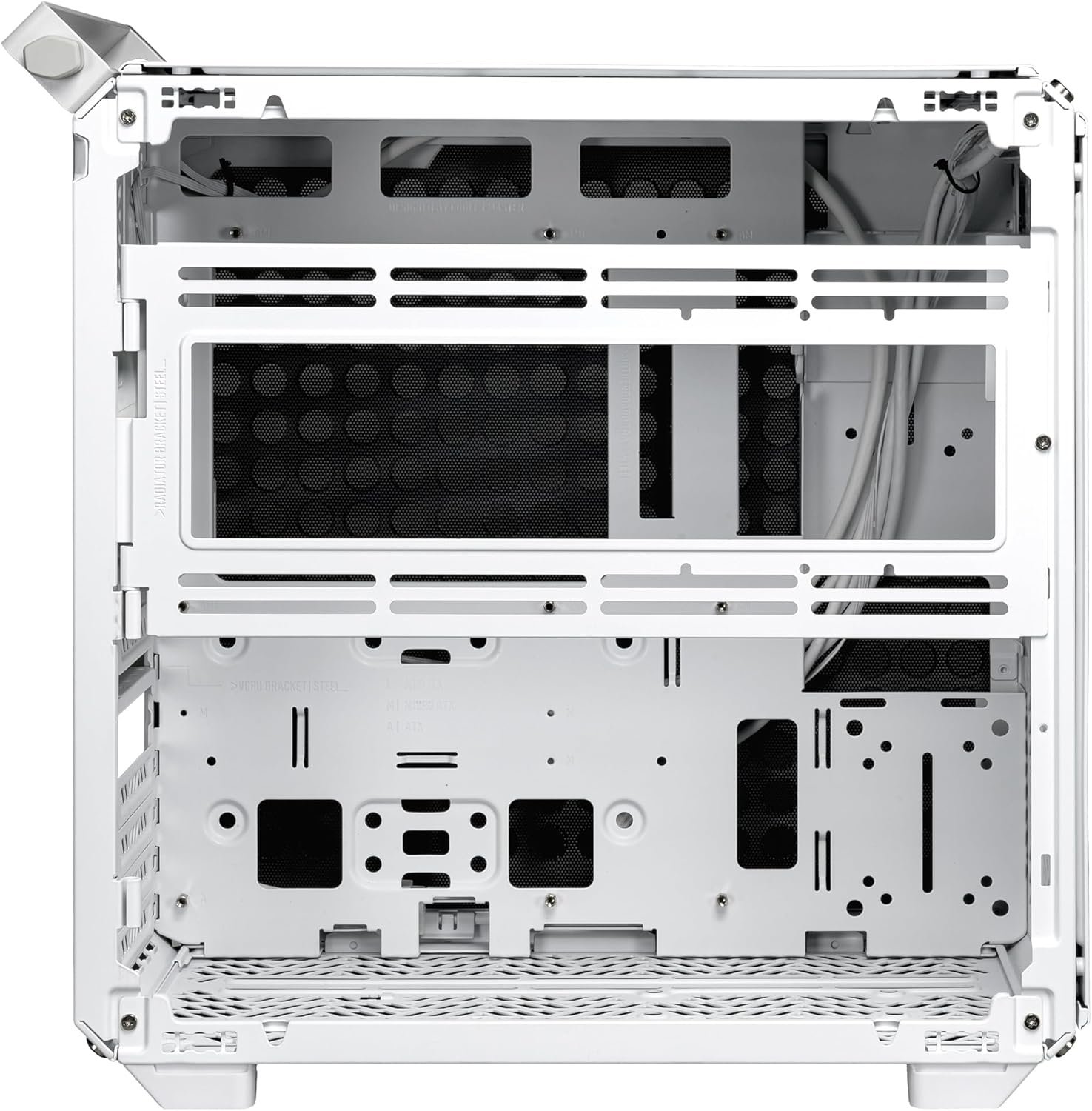 Корпус для ПК Cooler Master Qube 500 Flatpack / Без БЖ / Білий, фото №8 Корпус для ПК Cooler Master Qube 500 Flatpack / Без БЖ / Білий, фото №8