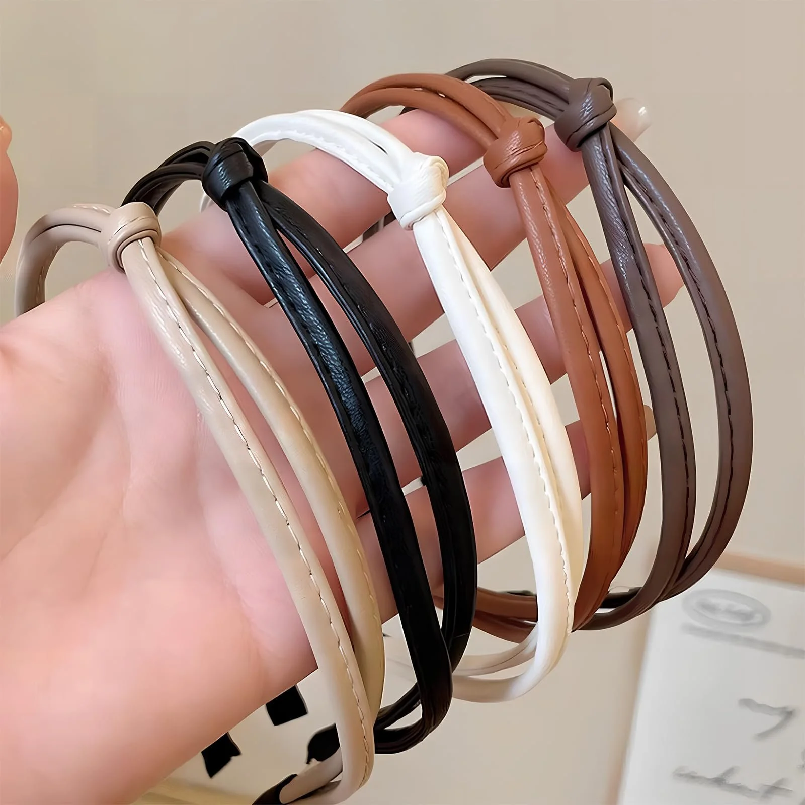 Набір з 5 жіночих обручів на голову, фото №6