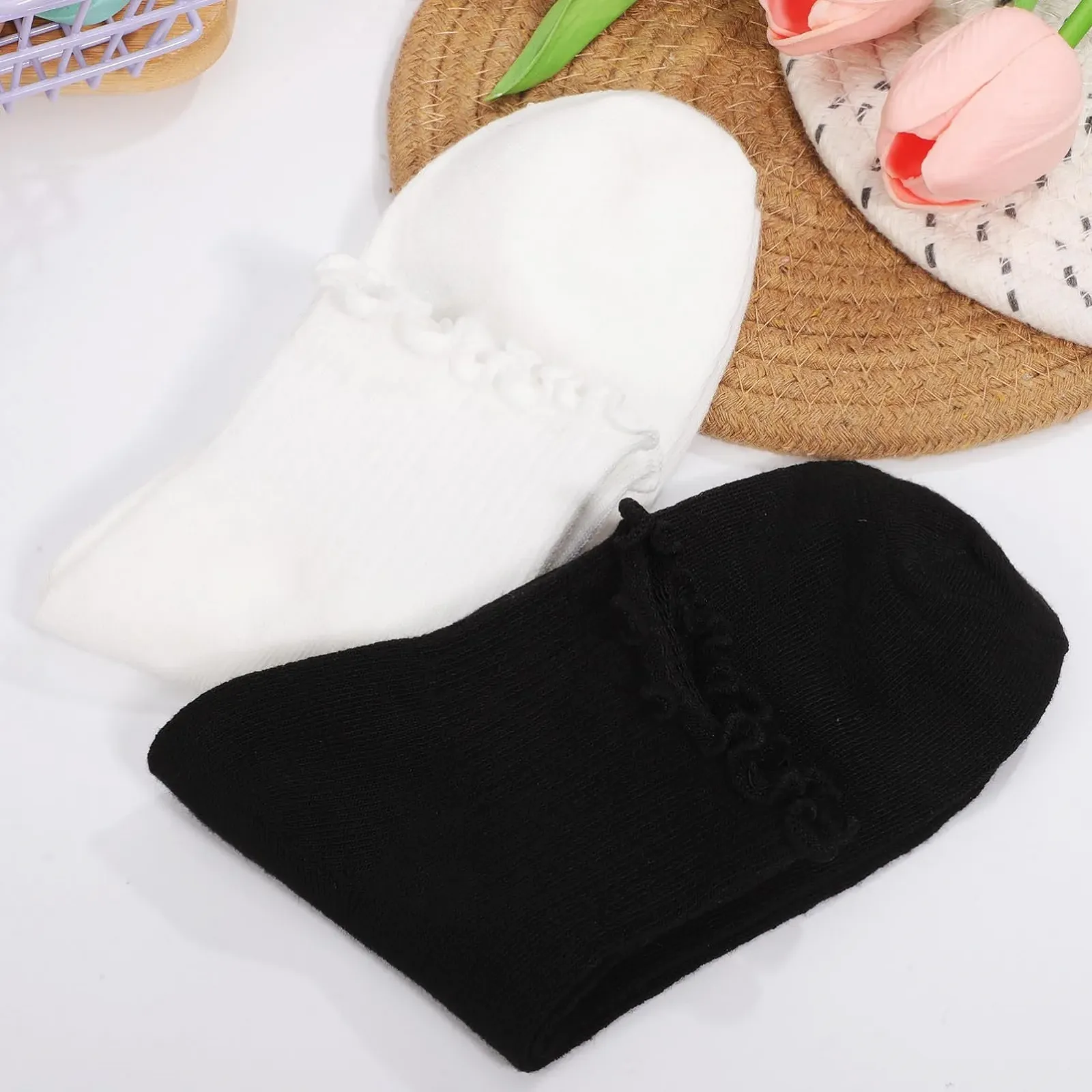 Шкарпетки Valiclud з оборками для жінок, 6 пар, фото №8 Шкарпетки Valiclud з оборками для жінок, 6 пар, фото №8