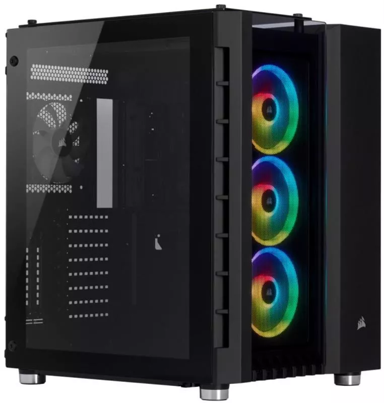 Корпус Corsair Crystal 680X RGB Black (CC-9011168-WW) без БП, фото №1