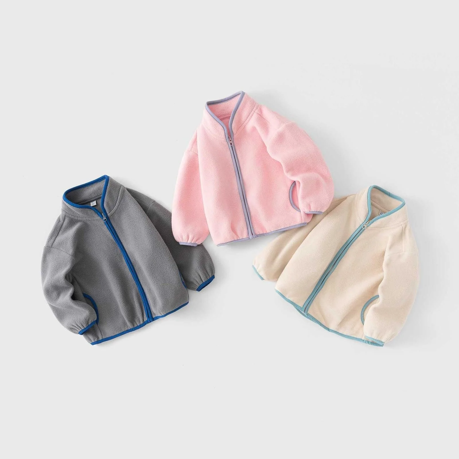 Флісова куртка для дівчаток Дитяче зимове пальто, фото №2