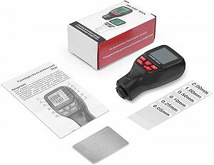 Толщиномер краски цифровой iCar HW-300 Max 0 2000 мкм Fe и Nfe Черный 050741 synthetic.ua - Фото 1