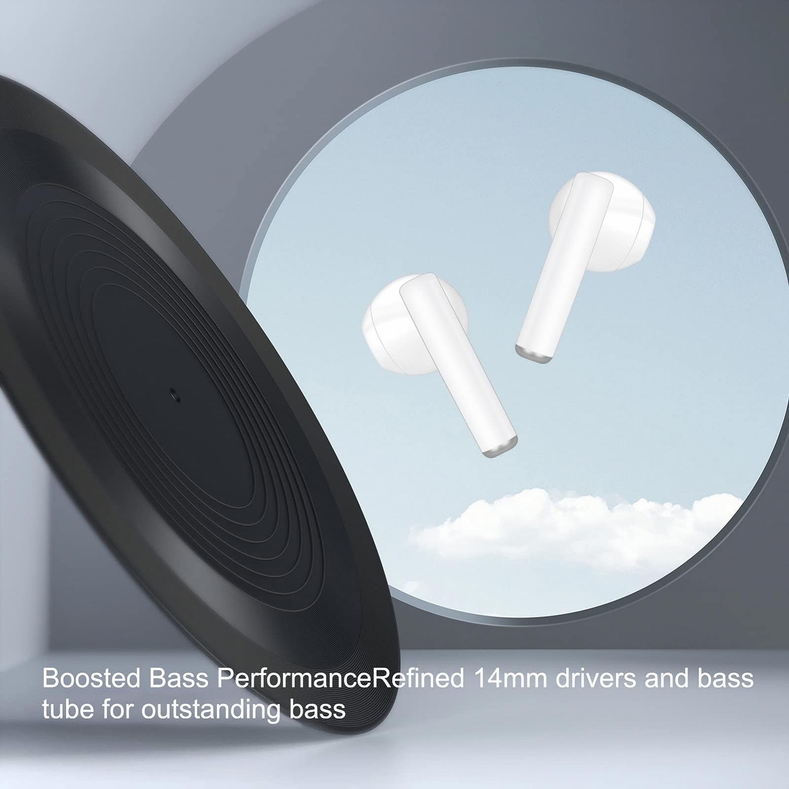 Навушники ChefSofi Bluetooth Без дротів HiFi Стерео З мікрофоном Шумозаглушення IPX7 35 год сенсорне керування, фото №4