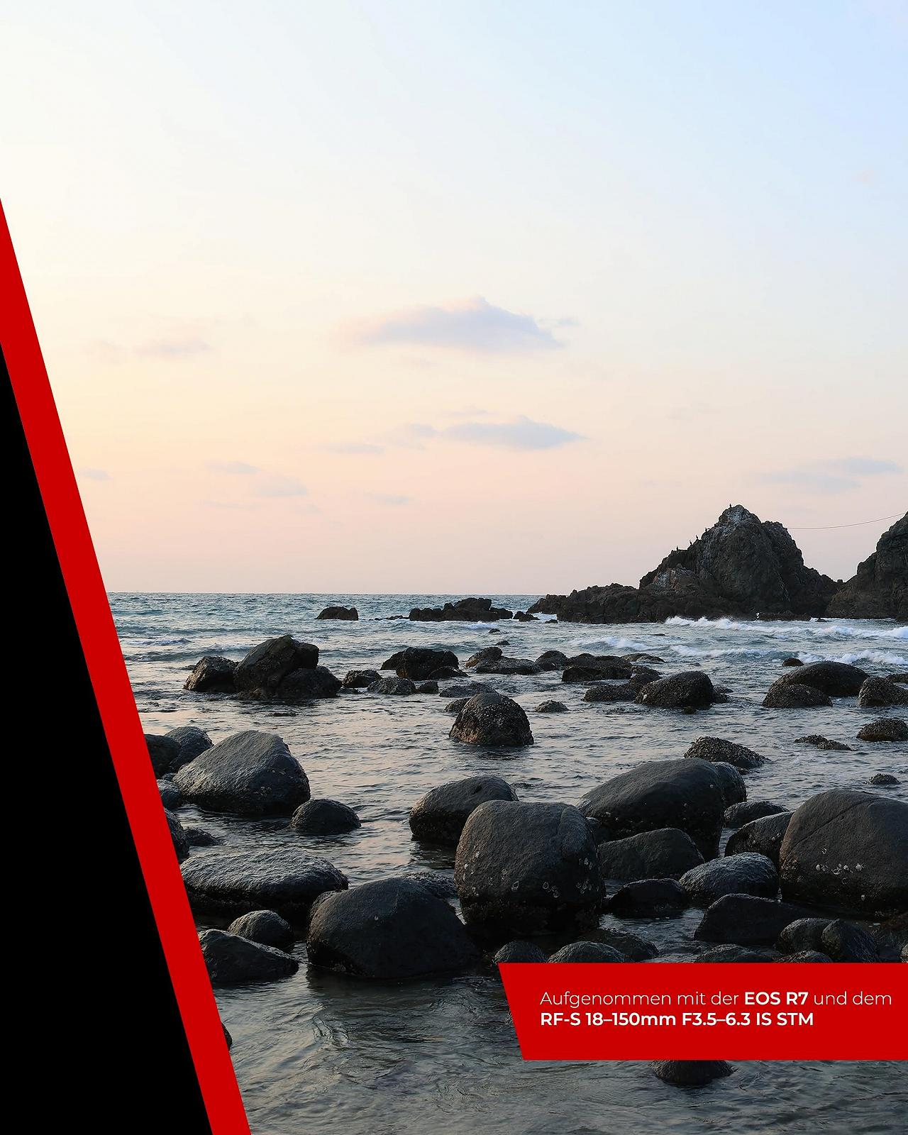 Беззеркальная камера Canon EOS R7 + Объектив RF-S 18-150 мм F3.5-6.3 IS STM (обновление DSLR, гибридная камера, видеозапись 4K/30p, до 15 кадров/с, WiFi) Черный, фото №10 Беззеркальная камера Canon EOS R7 + Объектив RF-S 18-150 мм F3.5-6.3 IS STM (обновление DSLR, гибридная камера, видеозапись 4K/30p, до 15 кадров/с, WiFi) Черный, фото №10