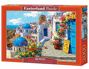 Купить Пазл Castorland Hobby Panoramic C200603 Spring in Santorini 2000 элементов разноцветный - Фото 1 Пазл Castorland Hobby Panoramic C200603 Spring in Santorini 2000 элементов разноцветный - Фото 1